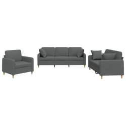 VidaXL 3202063 set di mobili per soggiorno Grigio