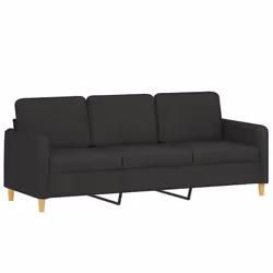 VidaXL 3202082 set di mobili per soggiorno Nero - Vista aggiuntiva 5