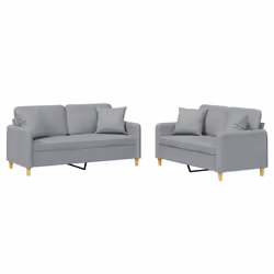VidaXL 3202094, Grigio, Schiuma, Metallo, Poliestere, Tessile, 158 cm, 77 cm, 80 cm