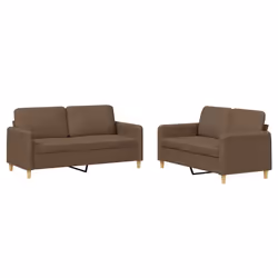 VidaXL 3202105, Marrone, Schiuma, Metallo, Poliestere, Tessile, 158 cm, 77 cm, 80 cm