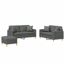 VidaXL 3202111 set di mobili per soggiorno Grigio