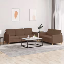 VidaXL 3202121 set di mobili per soggiorno Marrone - Vista aggiuntiva 2