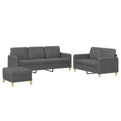 VidaXL 3202127 set di mobili per soggiorno Grigio