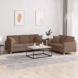VidaXL 3202129 set di mobili per soggiorno Marrone - Vista aggiuntiva 2