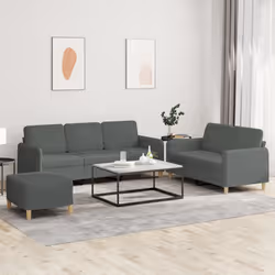 VidaXL 3202143 set di mobili per soggiorno Grigio