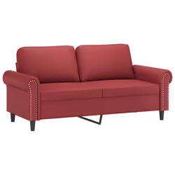 VidaXL 3202153 set di mobili per soggiorno Rosso - Vista aggiuntiva 4