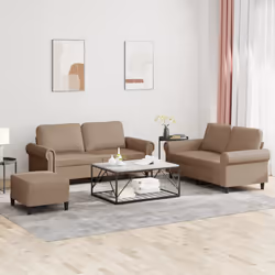 VidaXL 3202159 set di mobili per soggiorno Cappuccino - Vista aggiuntiva 2