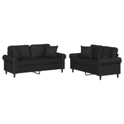 VidaXL 3202160 set di mobili per soggiorno Nero