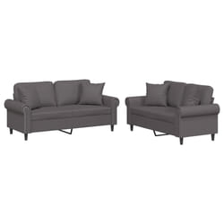 VidaXL 3202162 set di mobili per soggiorno Grigio