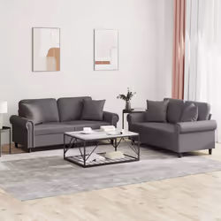 VidaXL 3202162 set di mobili per soggiorno Grigio