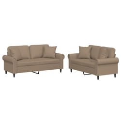 VidaXL 3202164 set di mobili per soggiorno Cappuccino