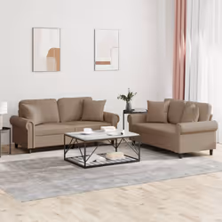 VidaXL 3202164 set di mobili per soggiorno Cappuccino - Vista aggiuntiva 2