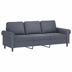 VidaXL 3202181 set di mobili per soggiorno Grigio - Vista aggiuntiva 5