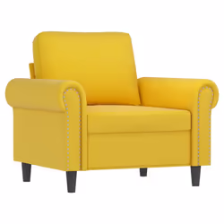VidaXL 3202186 set di mobili per soggiorno Giallo