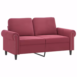 VidaXL 3202194 set di mobili per soggiorno Rosso - Vista aggiuntiva 4