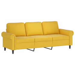 VidaXL 3202196 set di mobili per soggiorno Giallo - Vista aggiuntiva 5