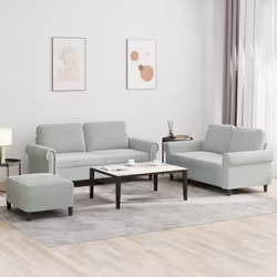 VidaXL 3202220 set di mobili per soggiorno Grigio