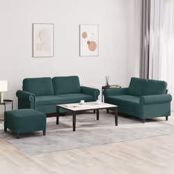 VidaXL 3202222 set di mobili per soggiorno Verde - Vista aggiuntiva 2