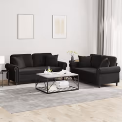 VidaXL 3202225 set di mobili per soggiorno Nero - Vista aggiuntiva 2