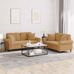 VidaXL 3202237 set di mobili per soggiorno Marrone