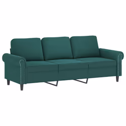 VidaXL 3202262 set di mobili per soggiorno Verde - Vista aggiuntiva 4
