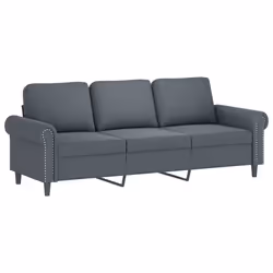 VidaXL 3202271 set di mobili per soggiorno Grigio - Vista aggiuntiva 4