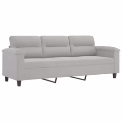 VidaXL 3202291 set di mobili per soggiorno Grigio - Vista aggiuntiva 5