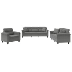 VidaXL 3202298 set di mobili per soggiorno Grigio