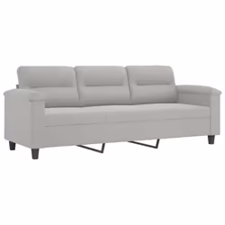 VidaXL 3202303 set di mobili per soggiorno Grigio - Vista aggiuntiva 5