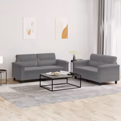 VidaXL 3202316 set di mobili per soggiorno Grigio