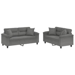 VidaXL 3202322 set di mobili per soggiorno Grigio