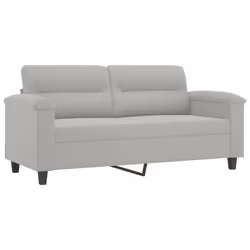 VidaXL 3202327 set di mobili per soggiorno Grigio - Vista aggiuntiva 4
