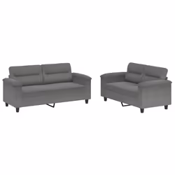 VidaXL 3202328, Grigio, Schiuma, Metallo, Poliestere, Tessile, 170 cm, 77 cm, 80 cm