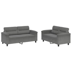 VidaXL 3202328 set di mobili per soggiorno Grigio