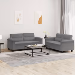 VidaXL 3202328 set di mobili per soggiorno Grigio