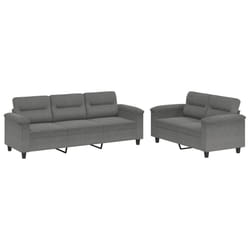 VidaXL 3202340 set di mobili per soggiorno Grigio