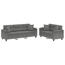 VidaXL 3202346 set di mobili per soggiorno Grigio