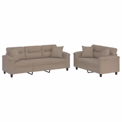 VidaXL 3202350, Grigio talpa, Schiuma, Metallo, Poliestere, Tessile, 2,1 m, 77 cm, 80 cm