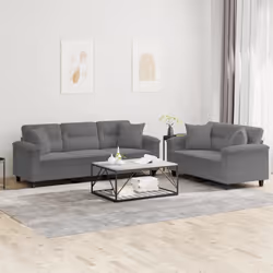 VidaXL 3202352 set di mobili per soggiorno Grigio
