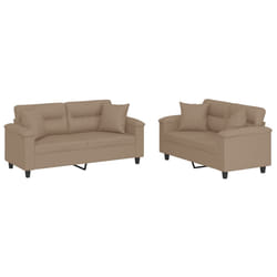 VidaXL 3202376 set di mobili per soggiorno Cappuccino