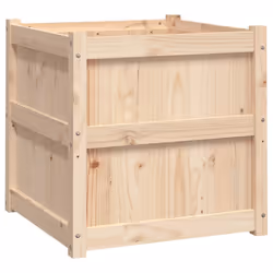 Fioriera da Giardino 60x60x60 cm in Legno Massello Di Pinocod mxl 132693 - Vista aggiuntiva 2