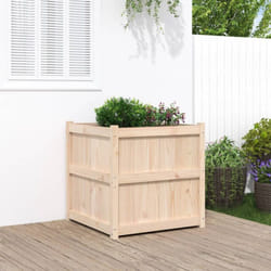 Vidaxl - Fioriera da Giardino 70x70x70 cm in Legno Massello di Pino
