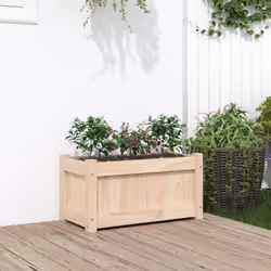 Questa fioriera in legno è ideale per gli appassionati del fai da te che desiderano decorare il proprio giardino, balcone o p ...