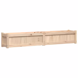 Fioriera da Giardino 180x31x31 cm in Legno Massello di Pinocod mxl 108972 - Vista aggiuntiva 2