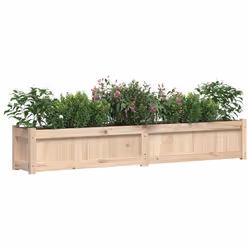 Fioriere da Giardino 2 pz in Legno Massello di Pinocod mxl 85010 - Vista aggiuntiva 3