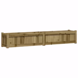 Fioriera da Giardino 180x31x31 cm in Legno di Pino Impregnatocod mxl 132943 - Vista aggiuntiva 2