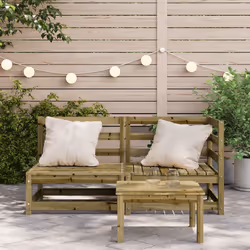 VidaXL 837948 panca da esterno Legno