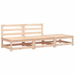 Divano Giardino Senza Braccioli con Poggiapiedi Massello Pinocod mxl 134306 - Vista aggiuntiva 2