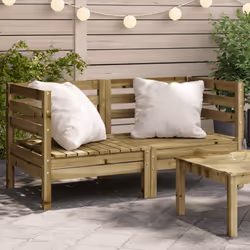 Questi divani da giardino in legno saranno un'ottima aggiunta al vostro giardino, terrazza o patio per chiacchierare insieme ...
