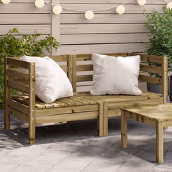 VidaXL 838004 panca da esterno Legno